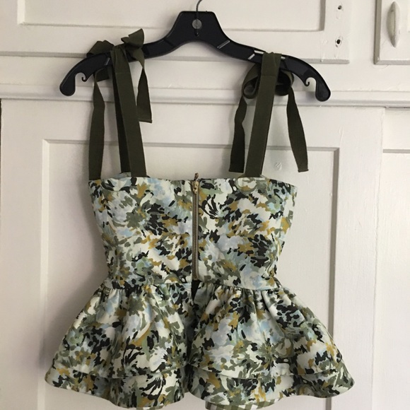 Silvia Tcherassi Junquillo floral peplum TOP - Picture 8 of 16